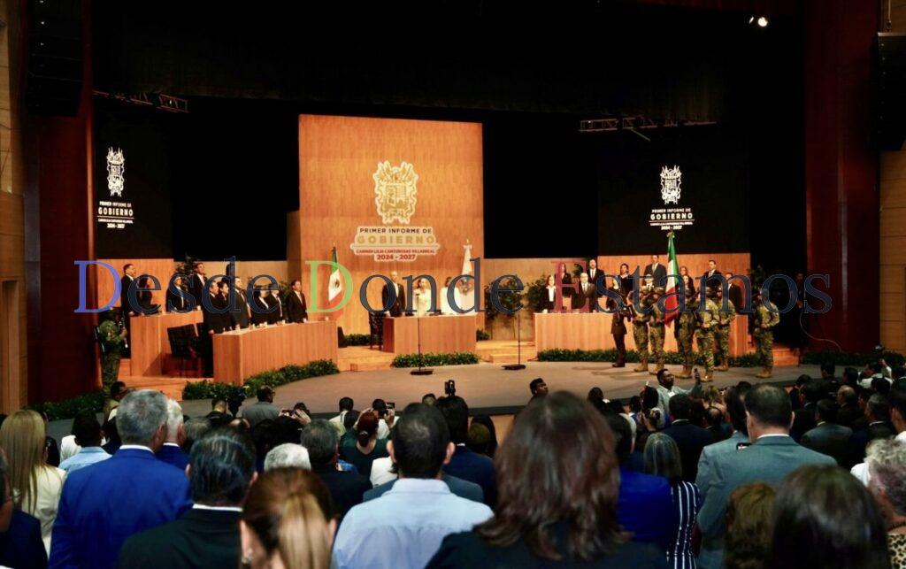 Reconoce IP trabajo de Carmen Lilia en su primer informe de gobierno