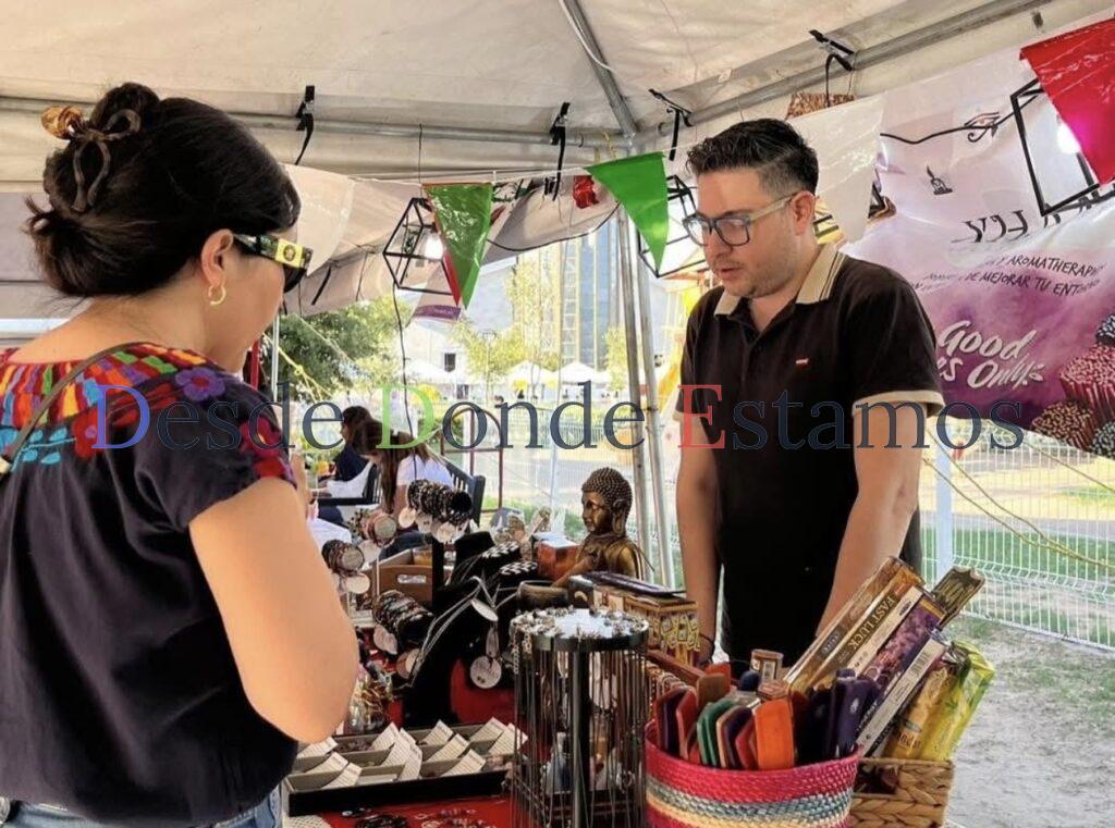 Celebran en Nuevo Laredo Bazar de Noche Mexicana