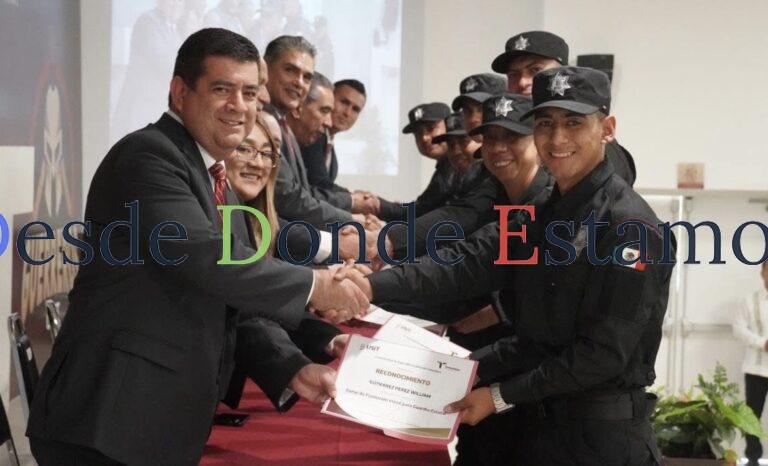 Se gradúan 83 cadetes del Curso de Formación Inicial para Guardia Estatal