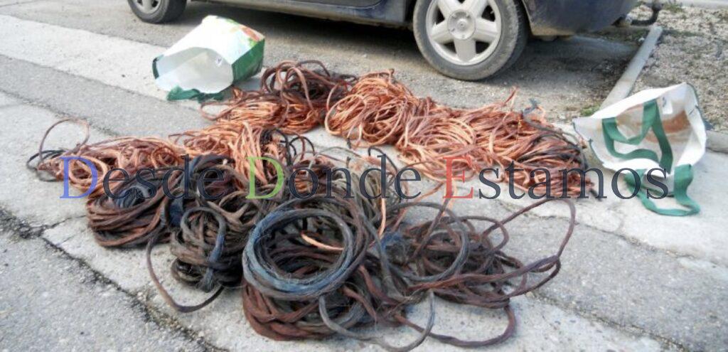 Padecen la capital de robo de cables de energía