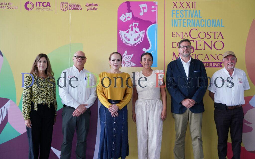 Nuevo Laredo se suma al XXXII Festival Internacional en la Costa del Seno Mexicano