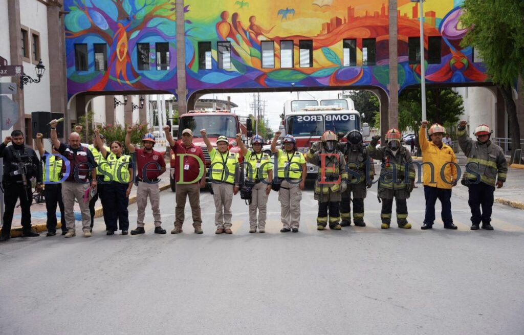 Se une Nuevo Laredo a segundo simulacro nacional