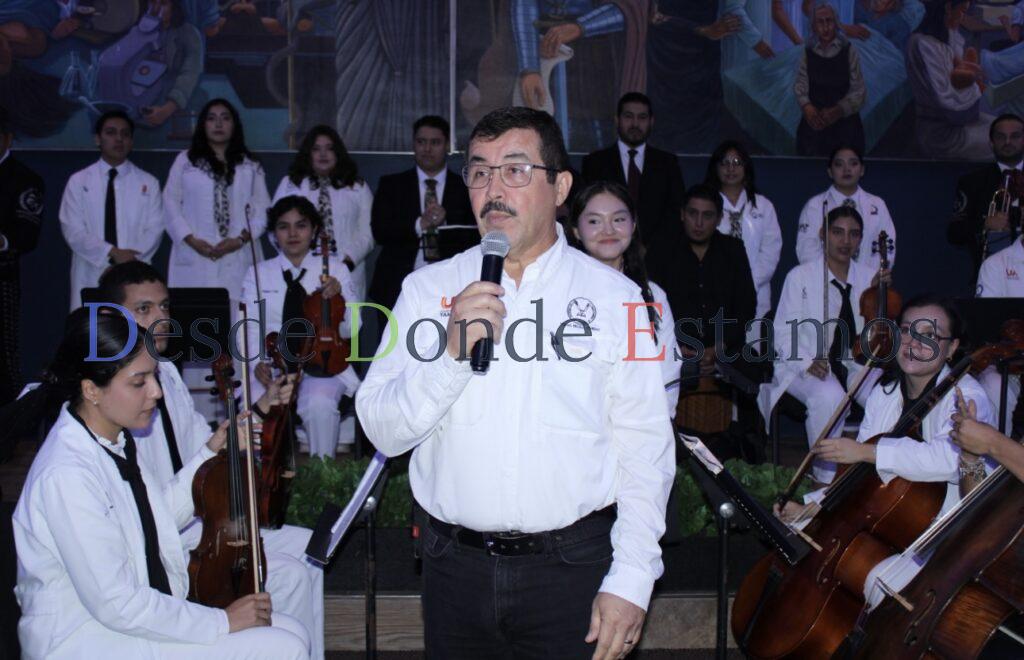 Sostiene rector encuentro con universitarios de Medicina Tampico
