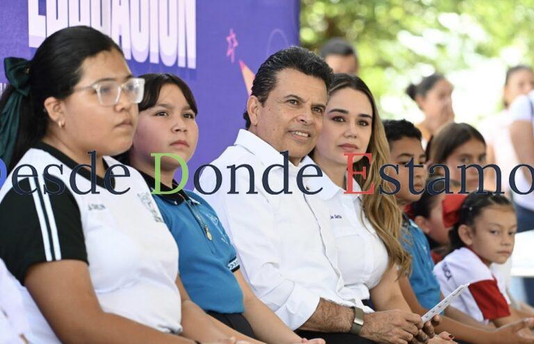 Llega “Pasos por la Educación” al ejido Ávila Camacho
