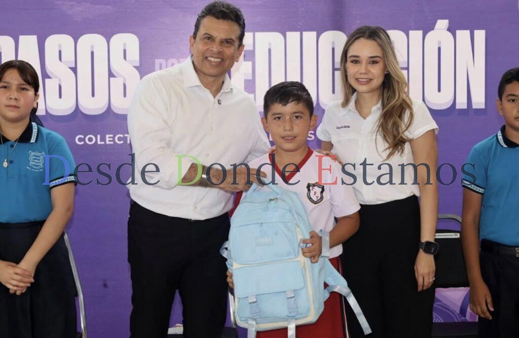 Llega “Pasos por la Educación” al ejido Ávila Camacho