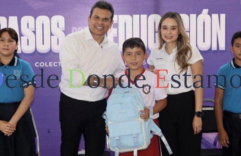 Llega “Pasos por la Educación” al ejido Ávila Camacho