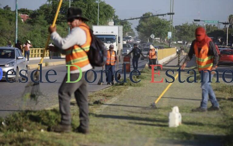 Trabaja gobierno en mejoramiento de imagen urbana de la Capital