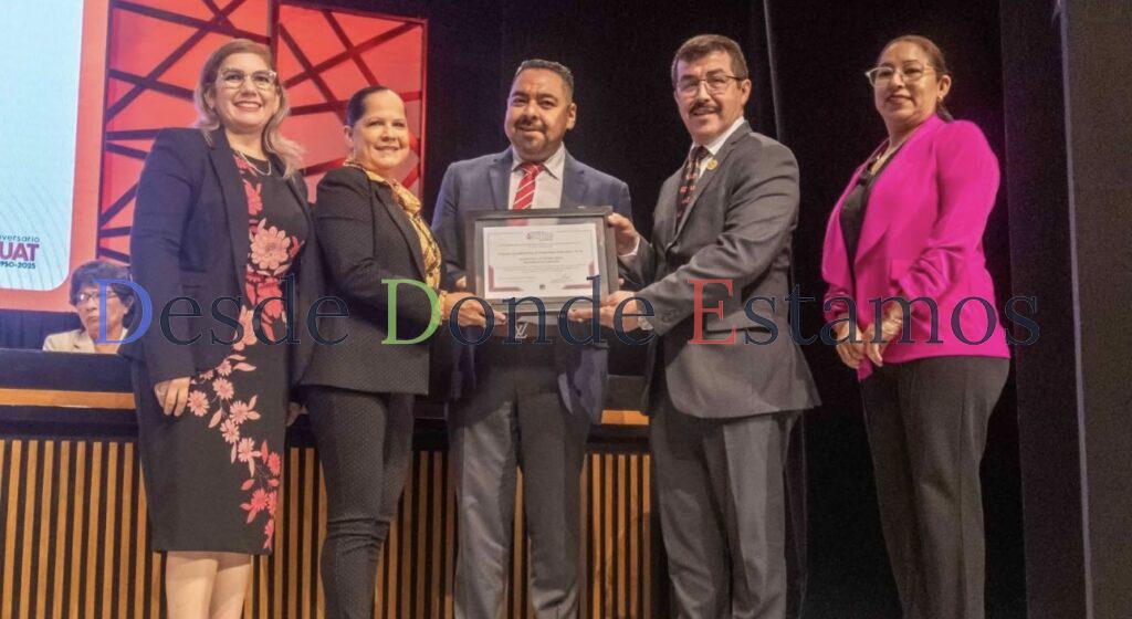 Entregan a UAT nuevas certificaciones por calidad educativa