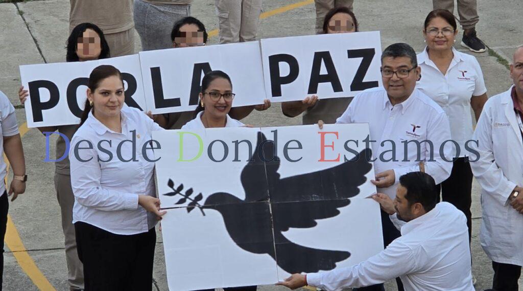 Difunden el valor de la paz a través del arte