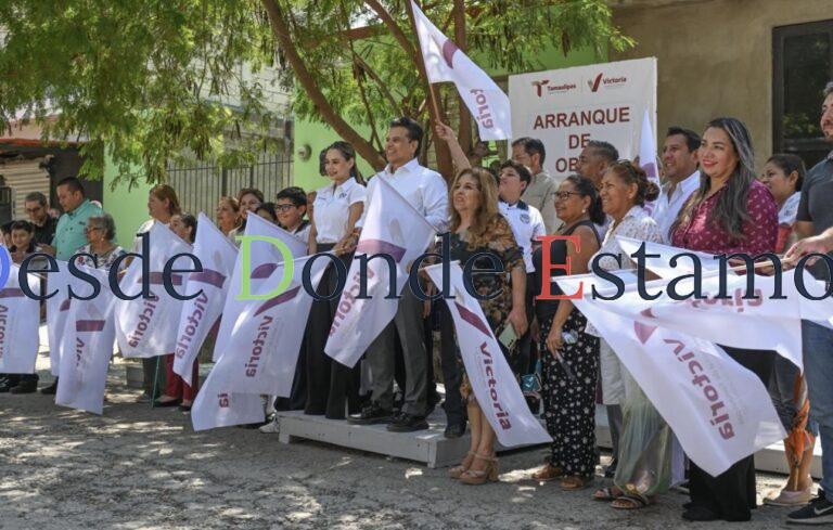 Inicia Municipio una obra más de pavimentación en la colonia Lázaro Cárdenas