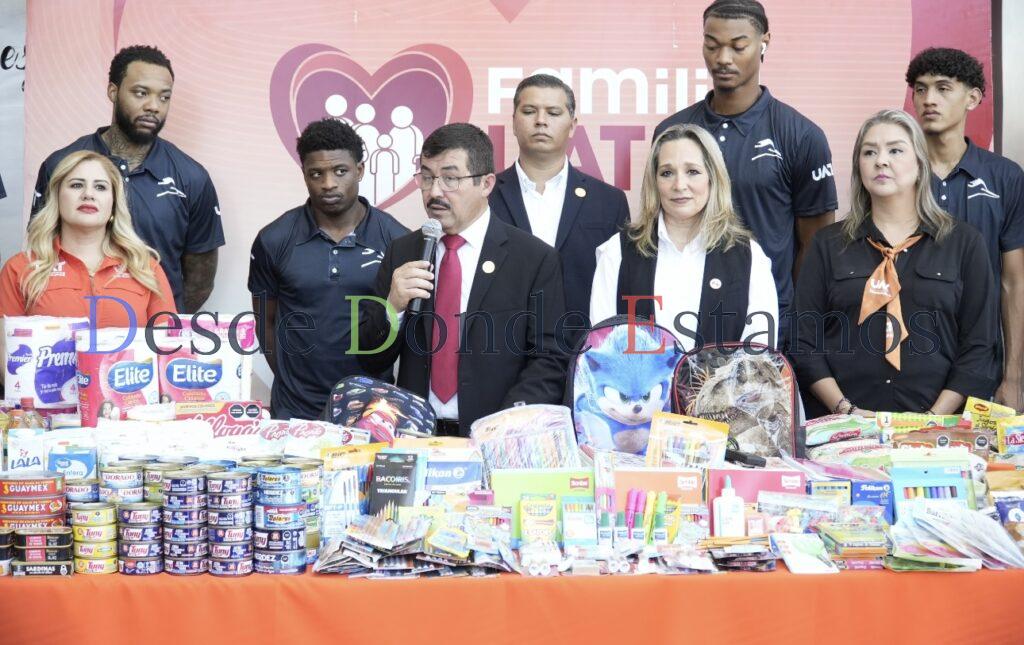 Colabora el Correbasket en campañas altruistas de la UAT