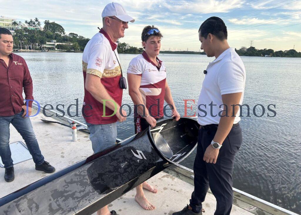 Apoya INDE Tamaulipas a equipo de canotaje