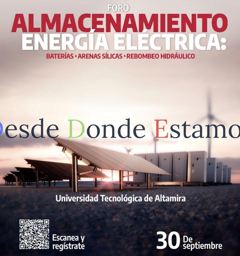 Impulsan innovación con “Foro Almacenamiento de Energía Eléctrica”