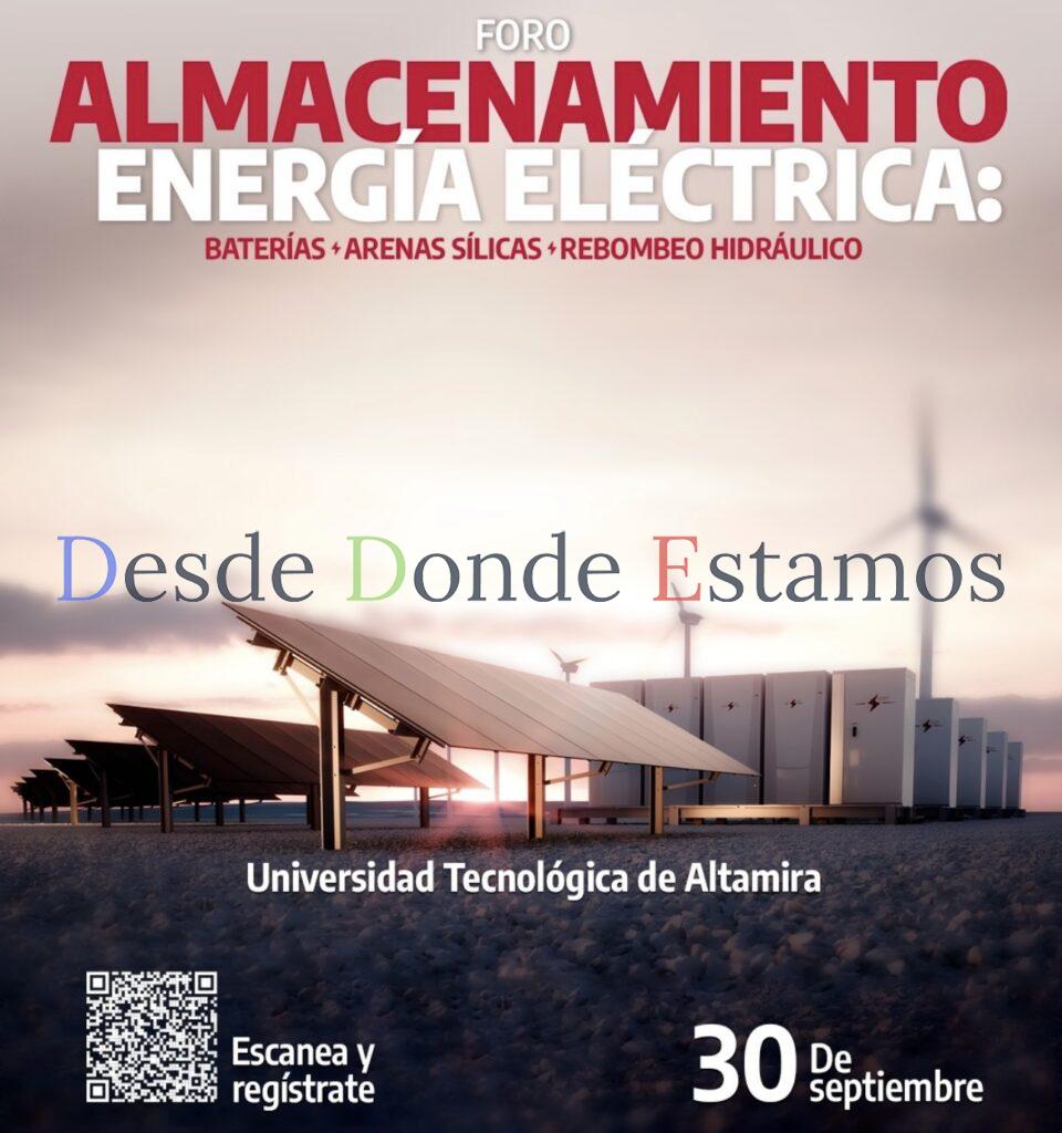 Impulsan innovación con “Foro Almacenamiento de Energía Eléctrica”