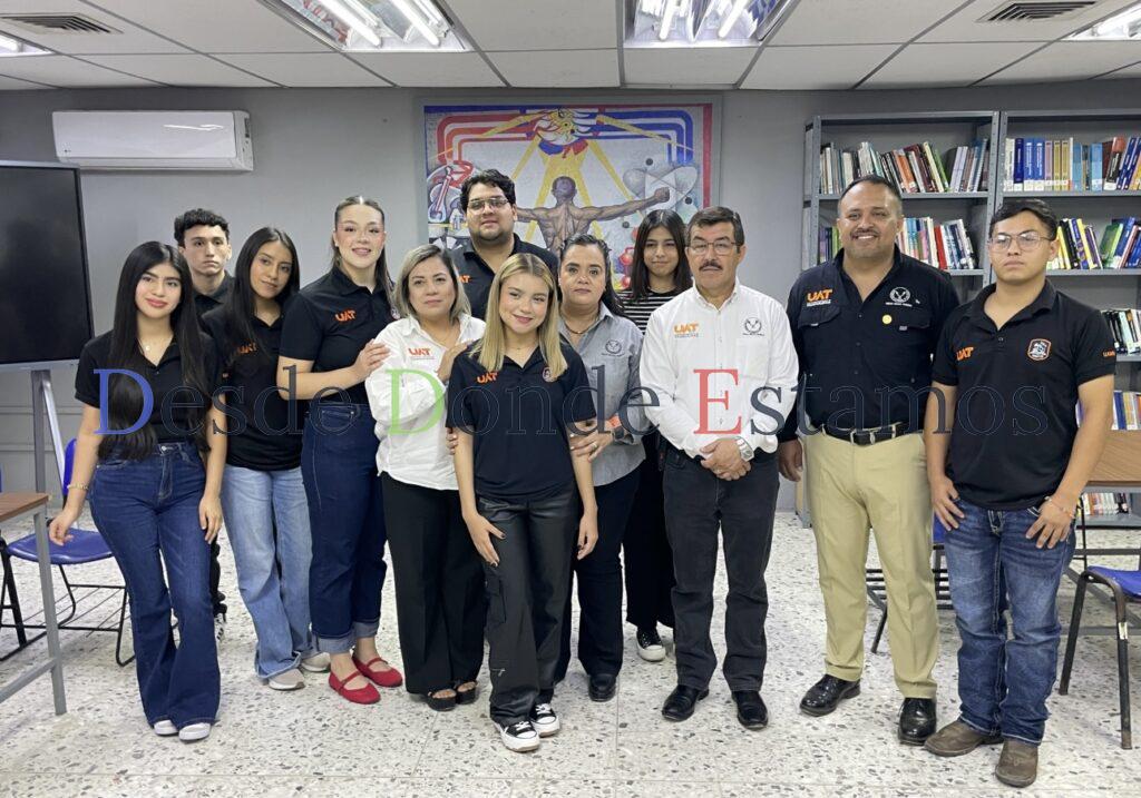 Sostiene rector encuentro con universitarios de Valle Hermoso