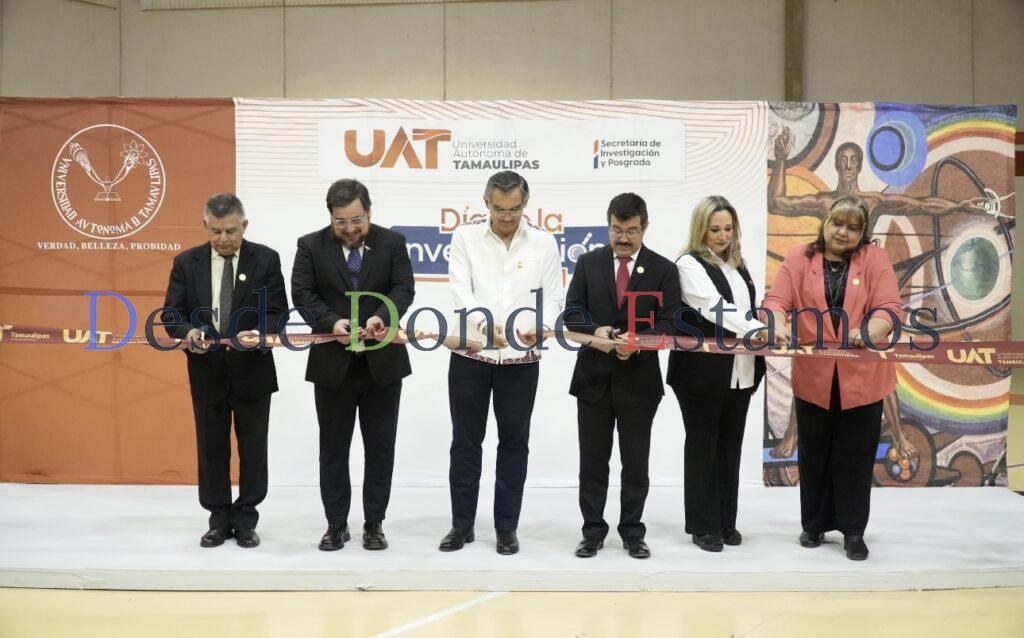 Gobernador y rector inauguran Día de la Investigación UAT 2025