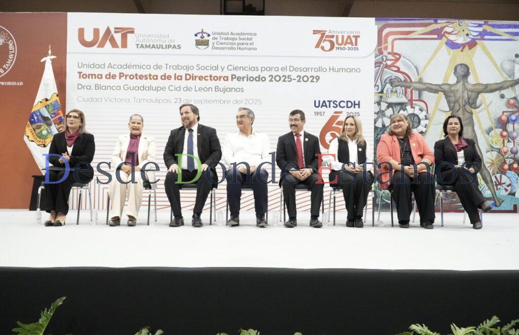 Destaca gobernador compromiso de UAT con bienestar social de Tamaulipas