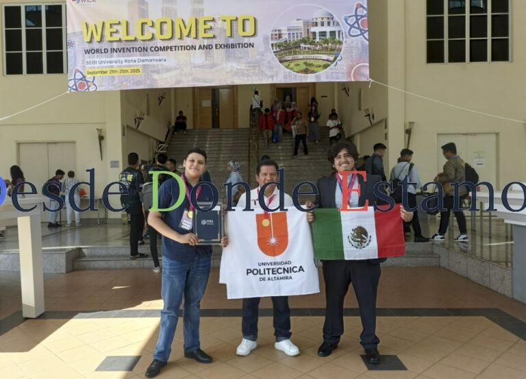 Ganan estudiantes tamaulipecos Competencia y Exhibición WICE 2025