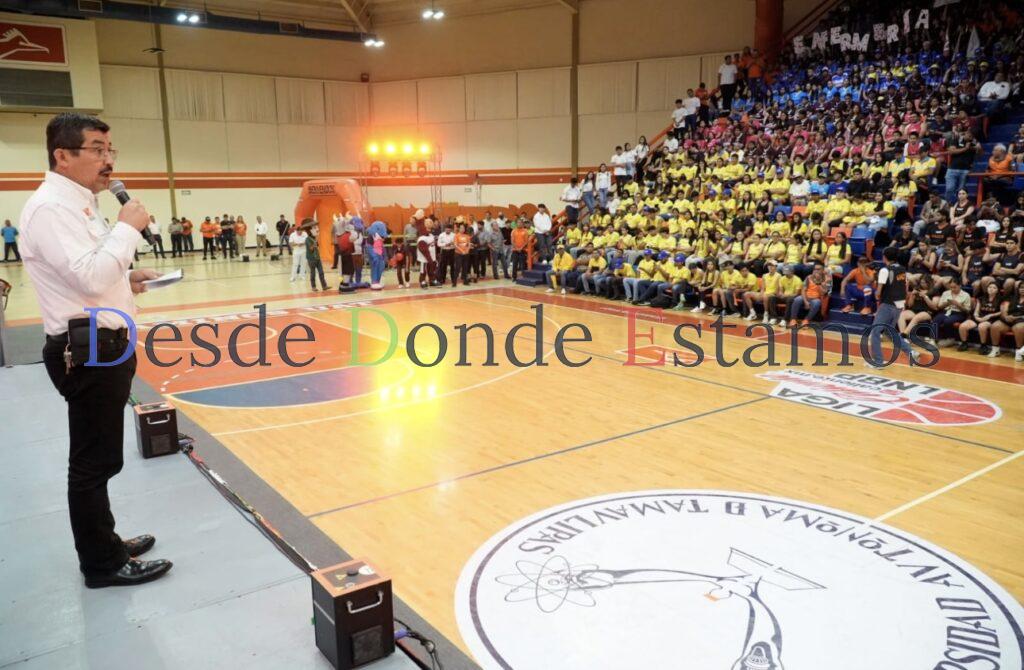 Inaugura rector de UAT los Juegos Deportivos Interfacultades 2025