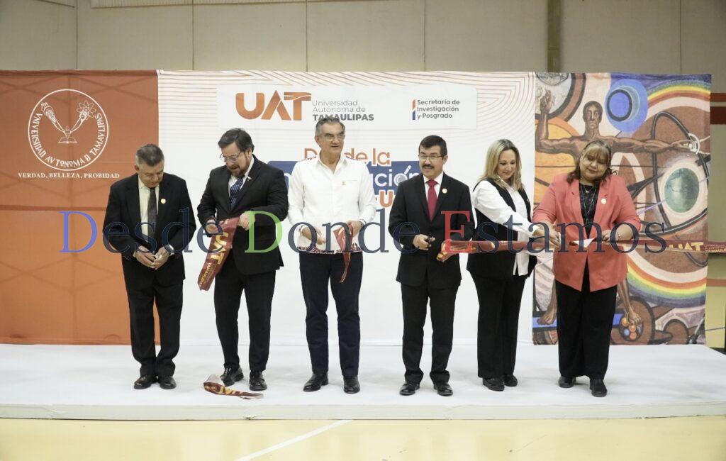 Gobernador y rector inauguran Día de la Investigación UAT 2025
