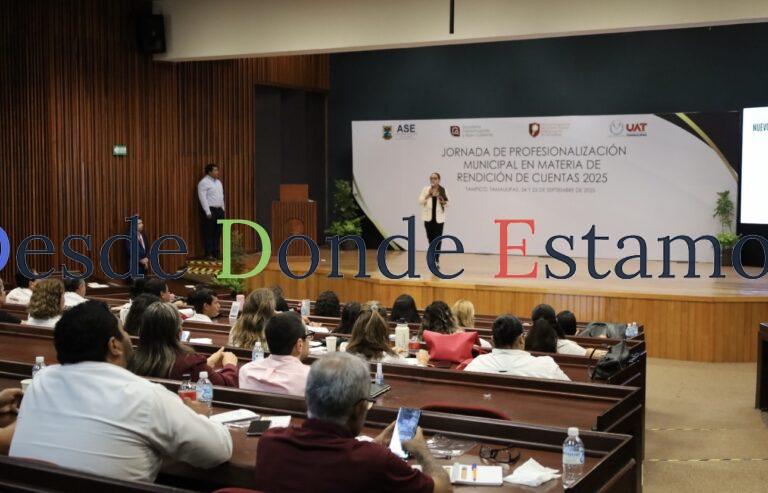 Capacita Transparencia para el Pueblo a alcaldes de la zona sur de Tamaulipas