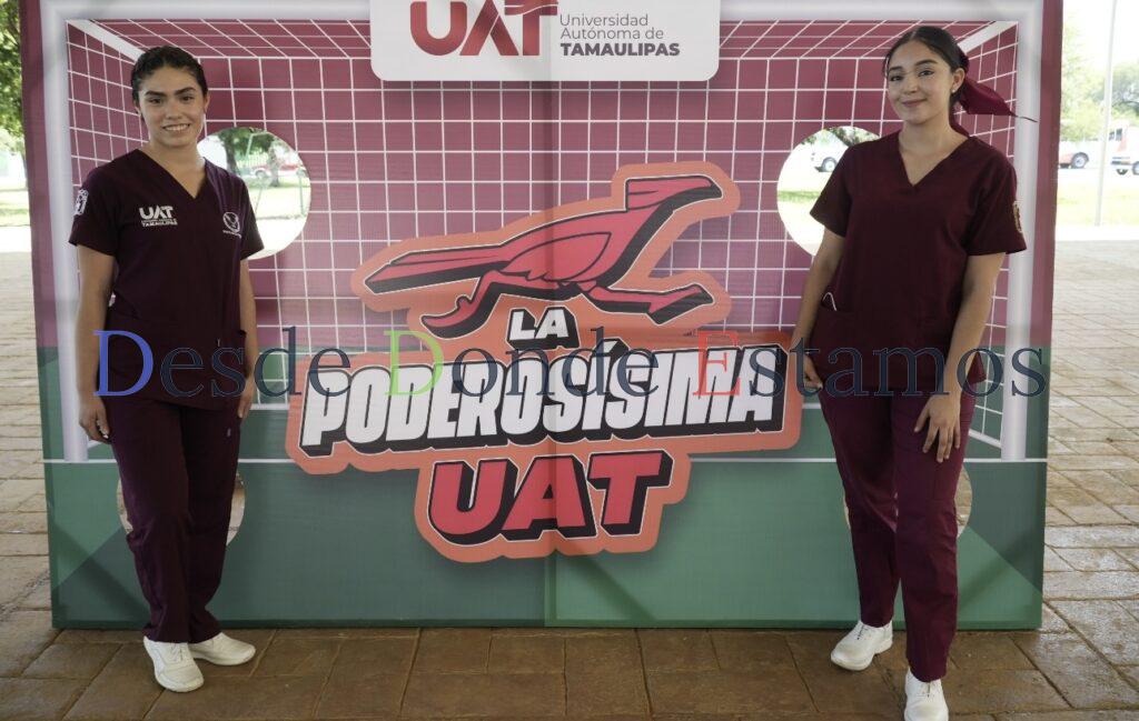 Danna y Ana Sofía: destacadas estudiantes y deportistas de la UAT