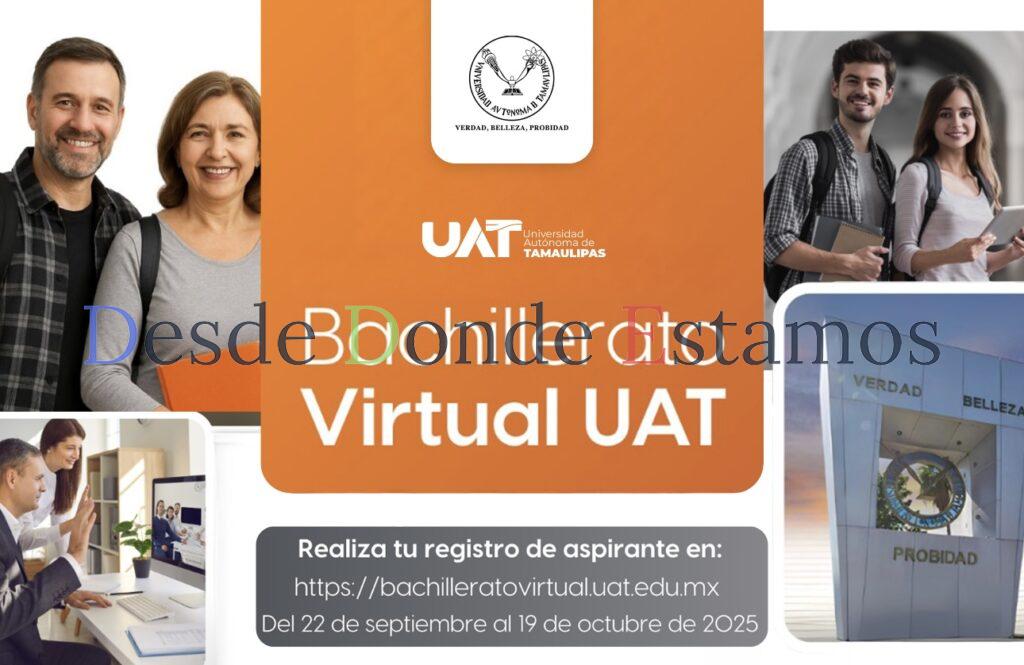 Abre UAT convocatoria para estudiar la prepa en línea