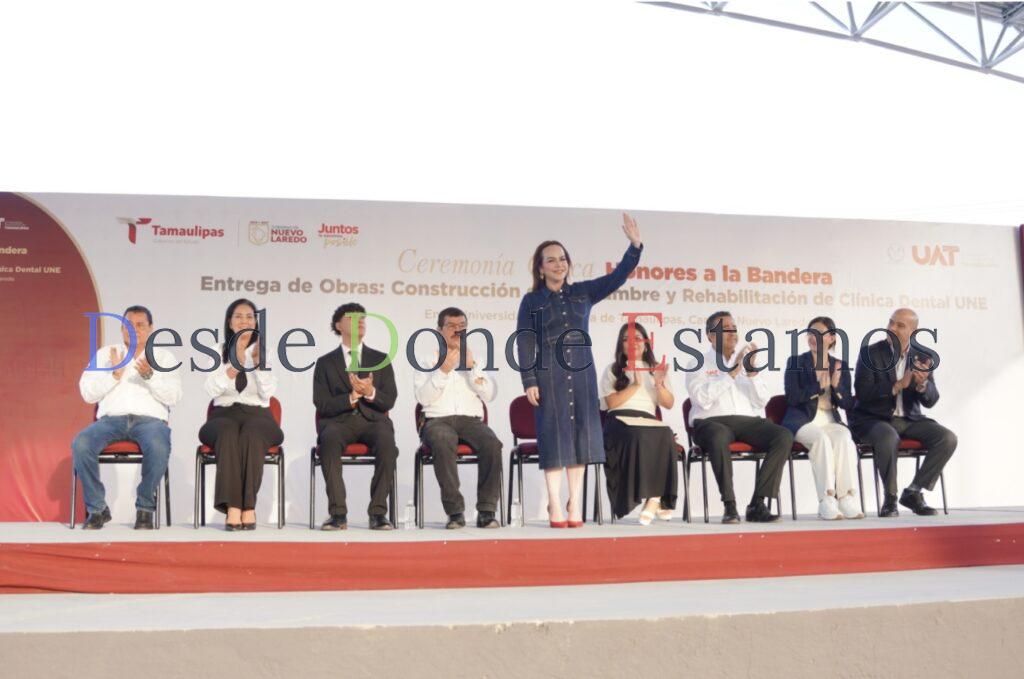 Fortalecen Carmen Lilia Canturosas y Rector de la UAT infraestructura educativa