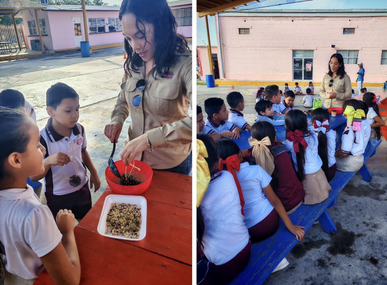 Niñas y niños aprenden a cuidar el entorno