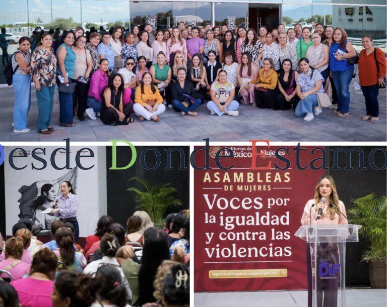 DIF Victoria participa en Asamblea de Mujeres