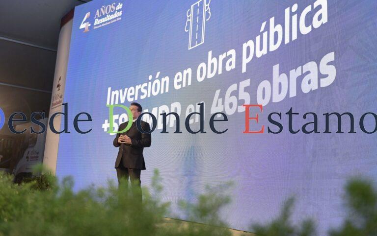 Victoria marca ruta en obra pública