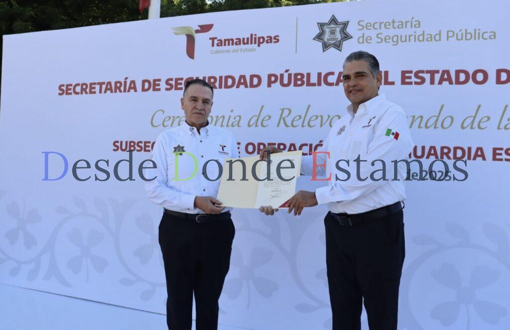 Asume Enrique Dena Salgado Subsecretaría de Operaciones de la Guardia Estatal