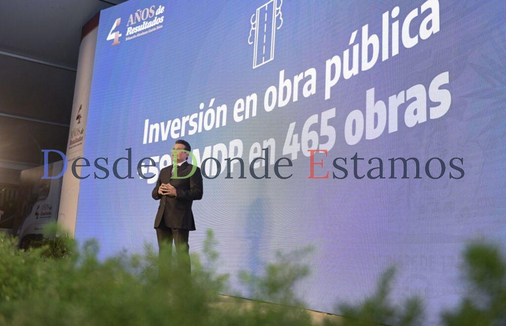 Victoria marca ruta en obra pública