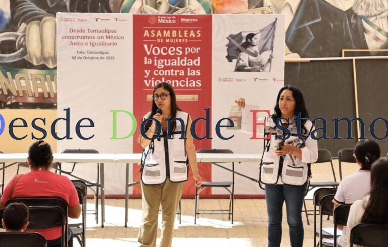 Asamblea de Mujeres “Voces por la Igualdad y contra las Violencias” llega a Tula