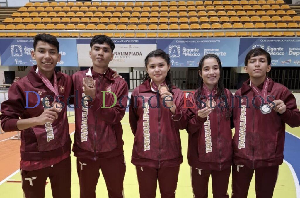 Inicio histórico para Tamaulipas en paraatletismo de Paralimpiada Nacional 2025