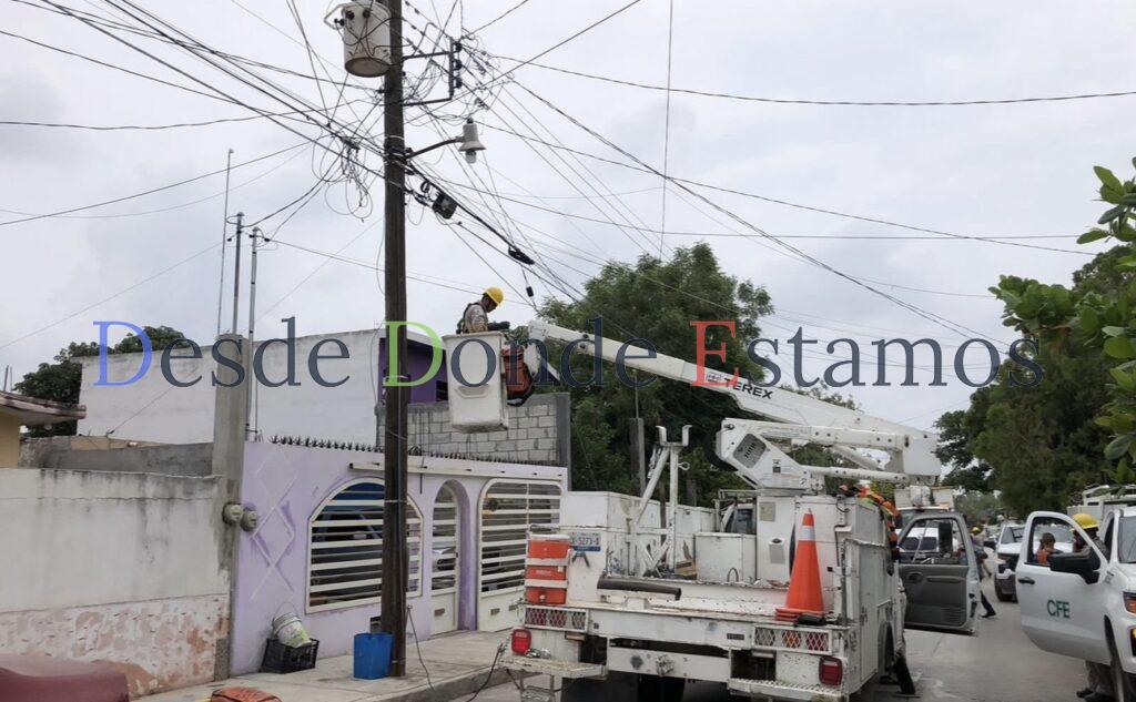 Menos de tres mil habitantes no tienen luz en Tamaulipas; corrigen al INEGI