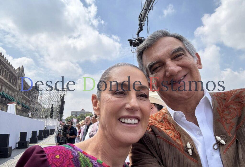 Vamos bien y nos va a ir mejor con Claudia Sheinbaum: Américo Villarreal