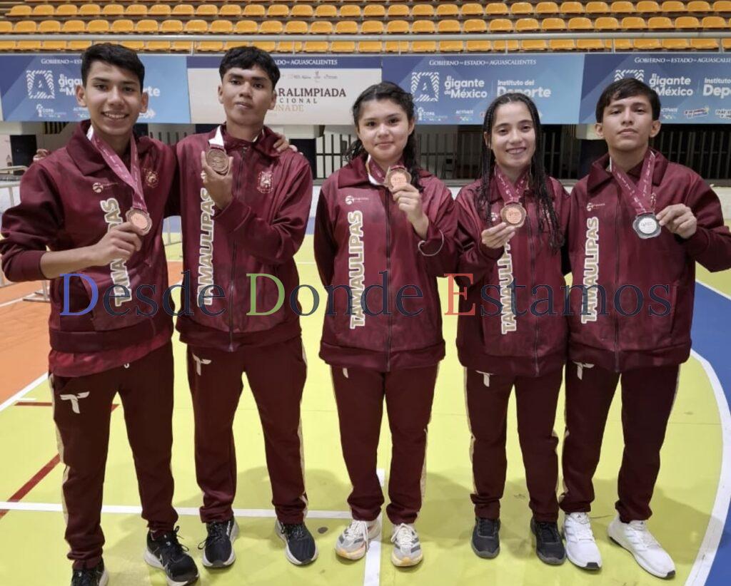 Alcanza Tamaulipas 33 medallas tras dos jornadas de paratletismo