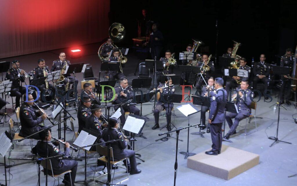 Presenta Guardia Nacional espectáculo de danza y música