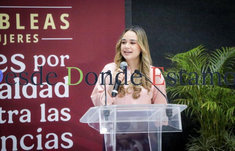 DIF Victoria participa en Asamblea de Mujeres