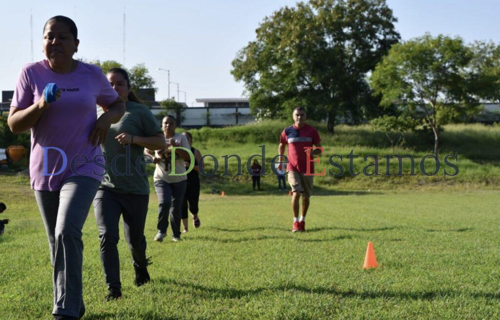 Presentan custodios penitenciarios evaluación de aptitud física