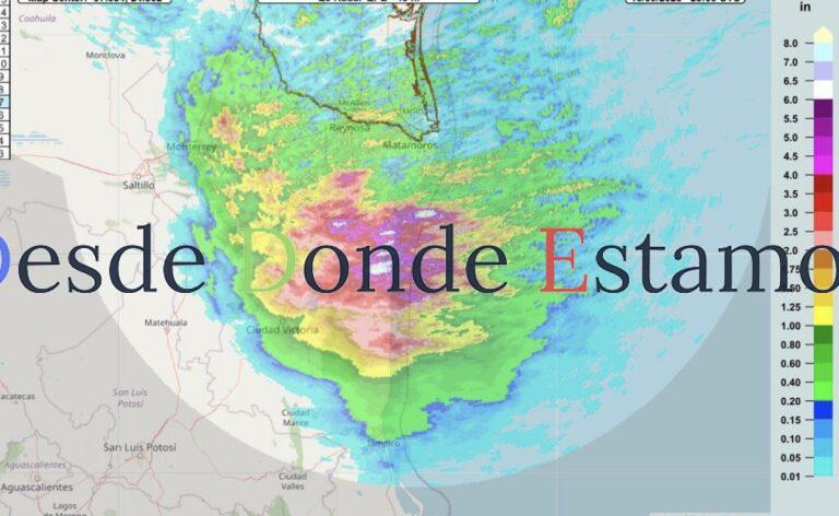 Emiten aviso por presencia y continuidad de lluvias en la entidad