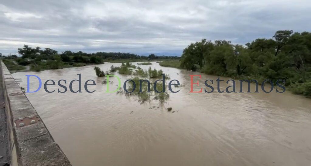 No hay riesgo de desbordamiento de ríos