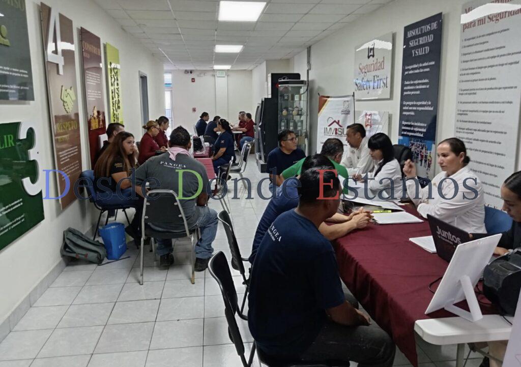 Acercan Servicios Gubernamentales a trabajadores de GST PANGEA