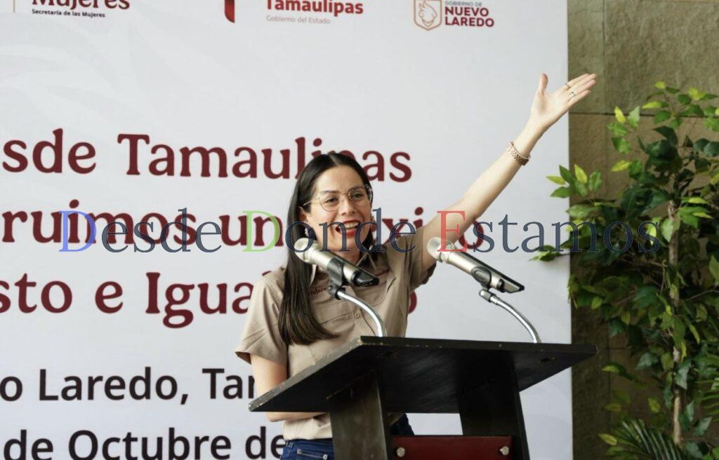 Mujeres de Nuevo Laredo se unen por la igualdad y una vida libre de violencias