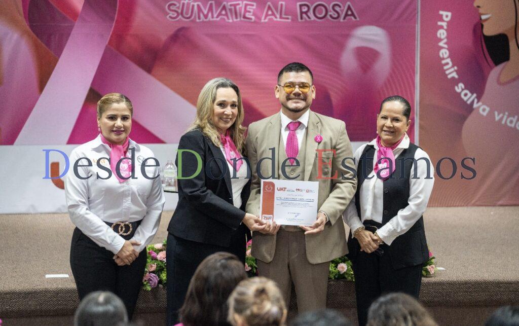 Promueve UAT prevención y sensibilización sobre cáncer de mama