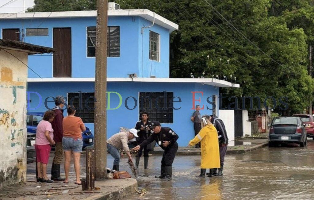 Apoyó Guardia Estatal con traslado a personas en la zona sur