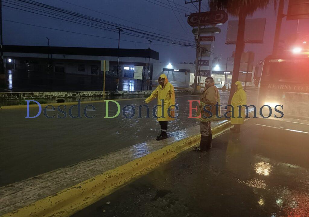 Reporta PC de Victoria saldo blanco por lluvias