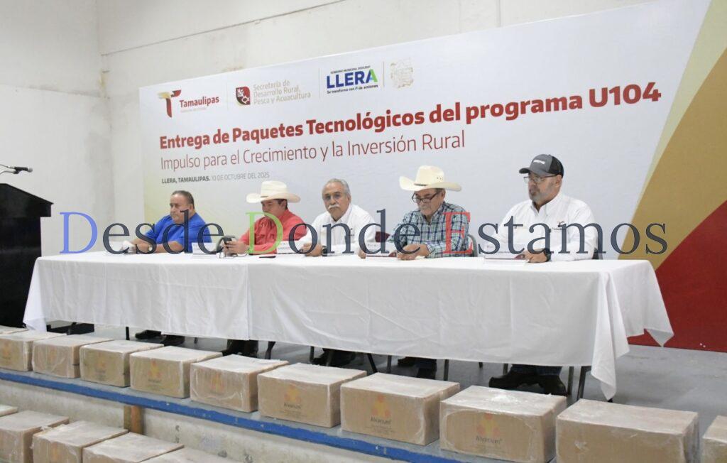 Promueven apicultura en Llera con entrega de insumos