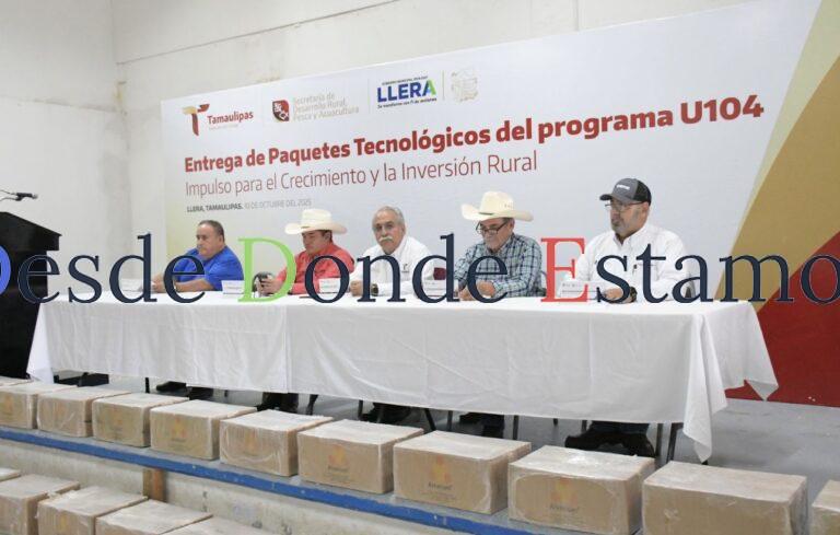 Promueven apicultura en Llera con entrega de insumos